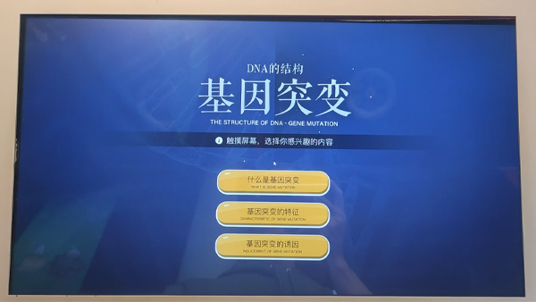 基因突變觸摸屏查詢軟件