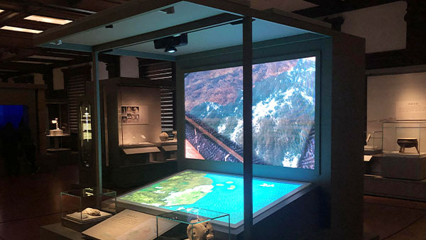 上海歷史博物館投影沙盤定制