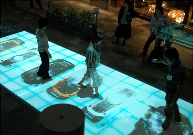 地面互動(dòng)投影