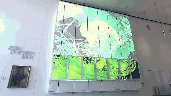 旋轉(zhuǎn)滑軌屏