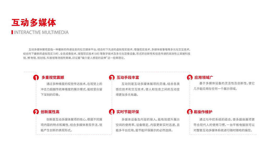 多媒體展廳 多媒體展廳