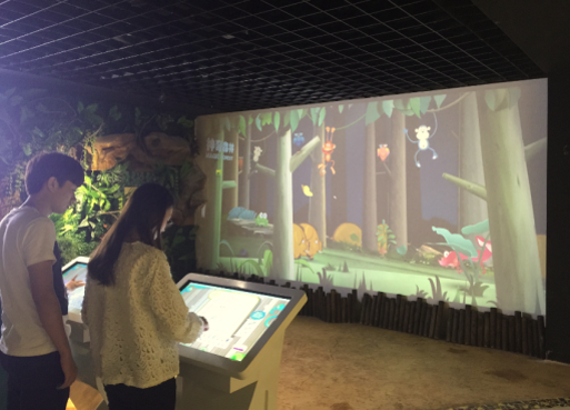 互動(dòng)涂鴉大屏投影游戲