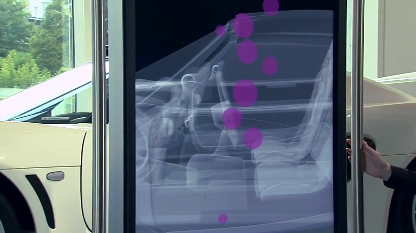 手動水平滑軌屏