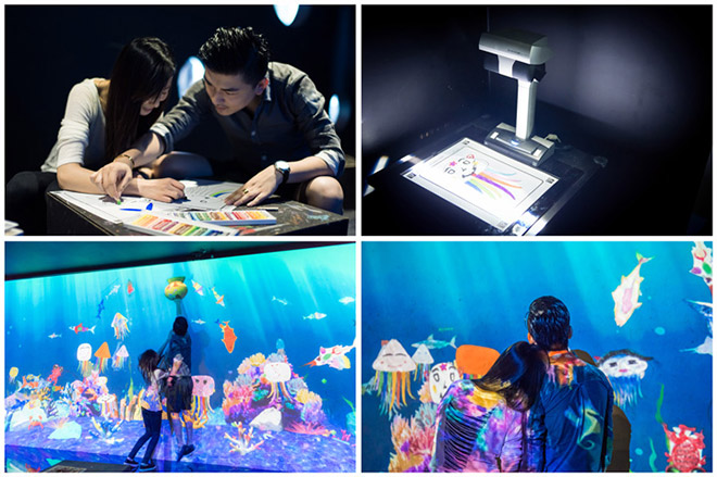 互動涂鴉投影 互動涂鴉投影