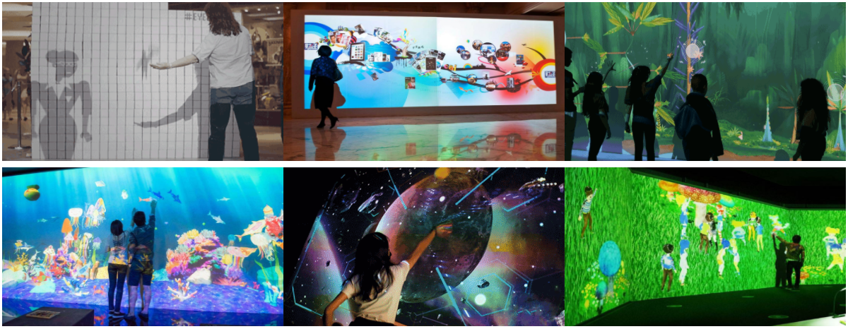 墻面互動(dòng)投影