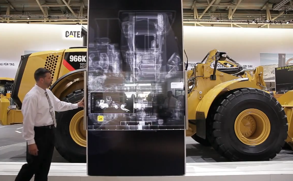 車(chē)展滑軌屏互動(dòng)裝置