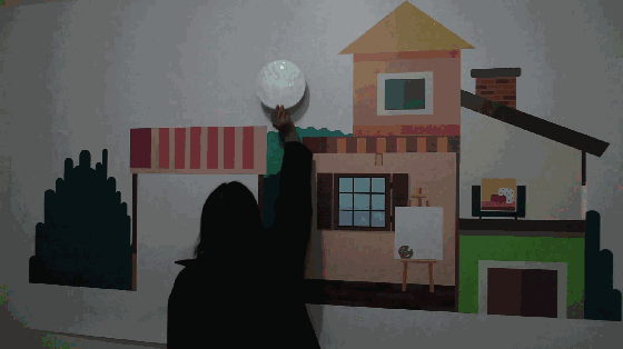 游戲互動(dòng)益智墻