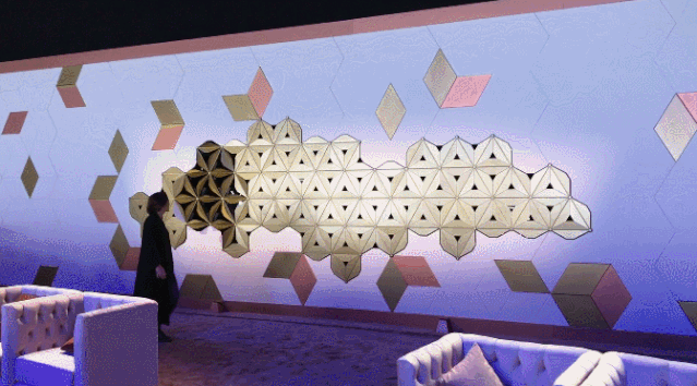 Cupra展臺(tái)墻