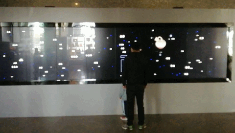 多媒體互動魔墻