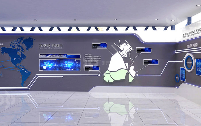 企業(yè)展廳中多媒體互動(dòng)展項(xiàng)的應(yīng)用