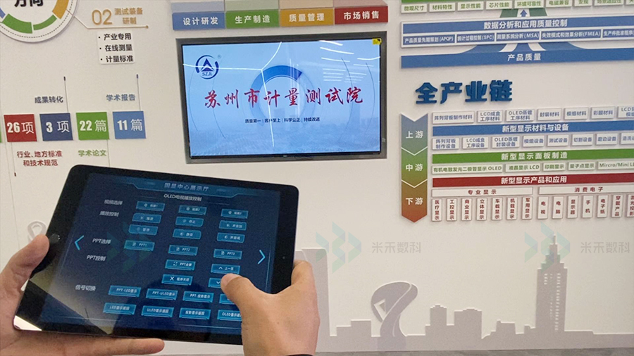 國(guó)顯中心展廳智能中控