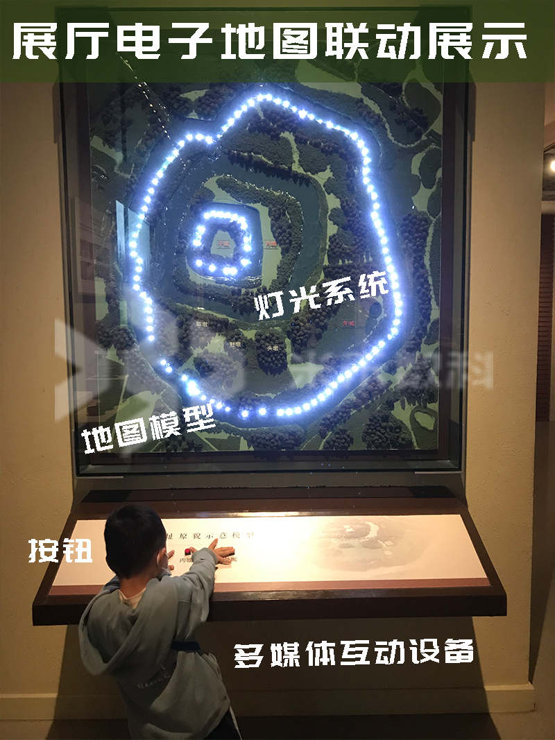 規(guī)劃館交通運輸?shù)貓D電子沙盤聯(lián)動展示