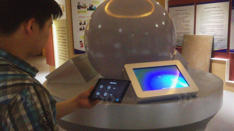 博物館展廳中控系統(tǒng)貴賓講解演示