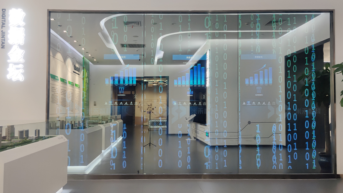 鏡面屏互動展示