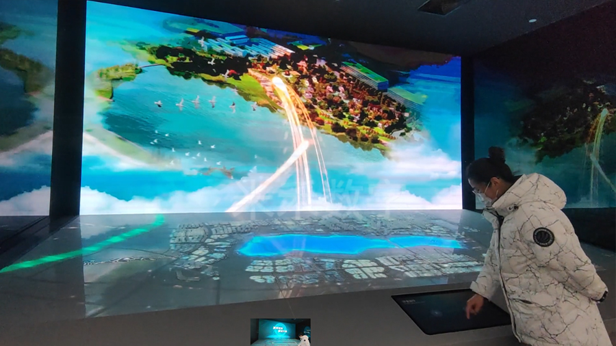 城市規(guī)劃館電子沙盤