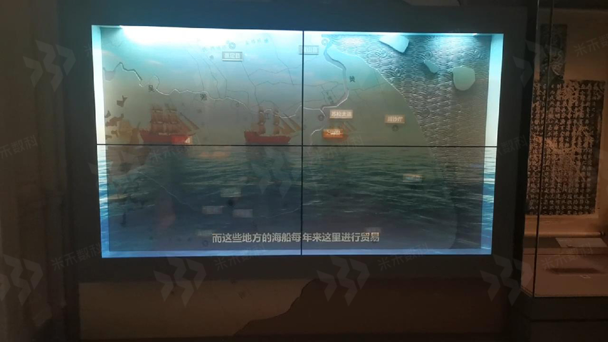 透明屏規(guī)劃沙盤(pán)演示系統(tǒng)