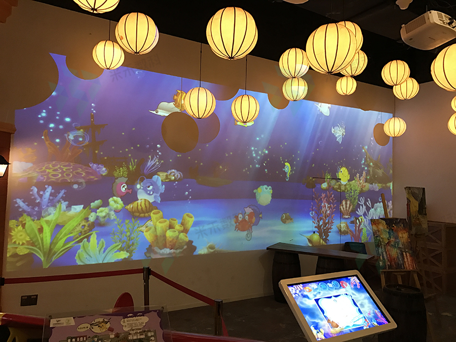 互動涂鴉飛屏聯(lián)動系統(tǒng)