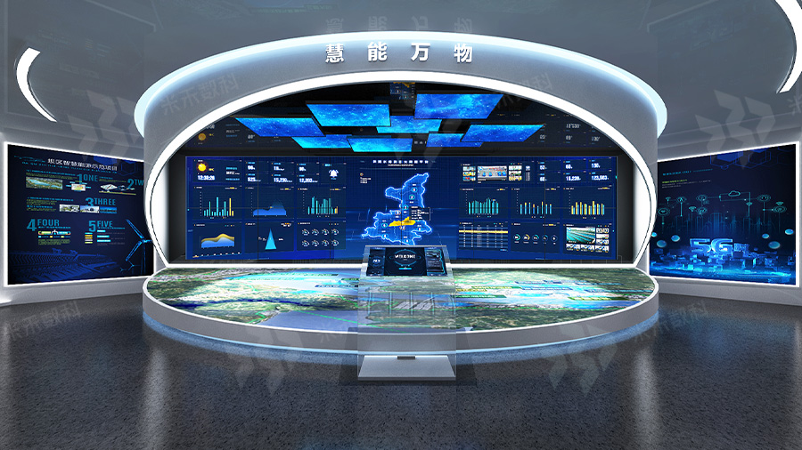 多媒體展廳三維數(shù)字沙盤系統(tǒng)制作流程