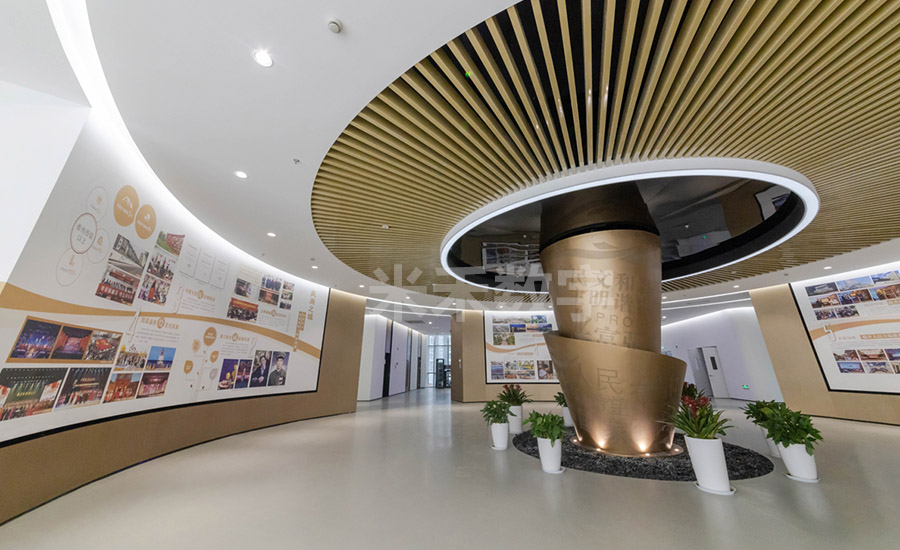 泰興新時代文明實踐中心展廳建設(shè)