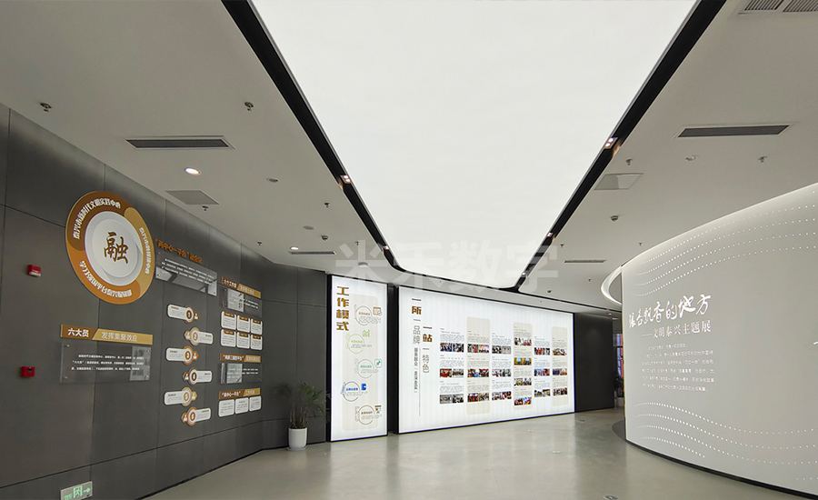 泰興新時代文明實踐中心展廳建設(shè)