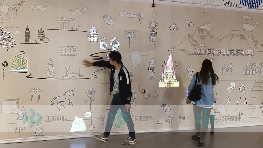 浙江科技館霍格沃茲墻創(chuàng)意展項