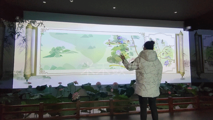 墻面互動(dòng)導(dǎo)覽系統(tǒng)操作