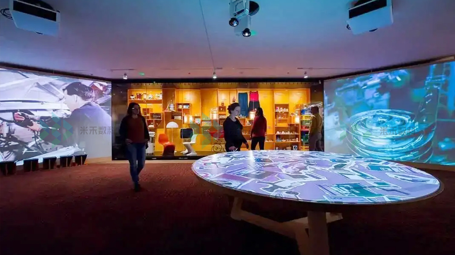 博物館多媒體展覽空間