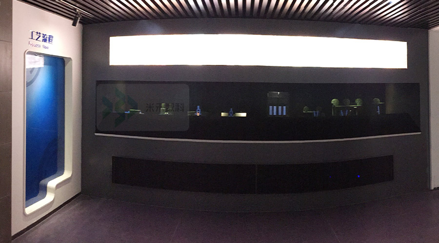 企業(yè)展廳幻影成像實(shí)拍圖