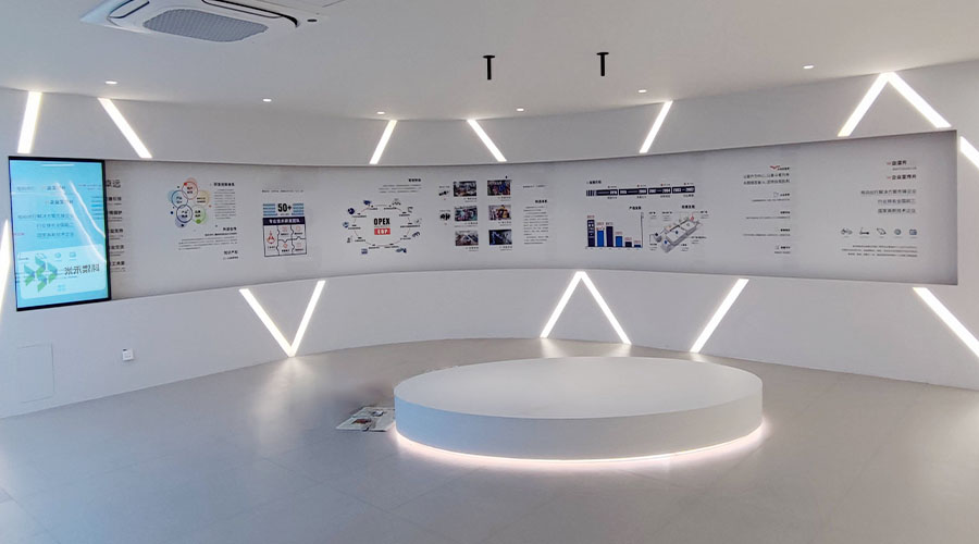 互動滑軌屏在展廳中的應(yīng)用