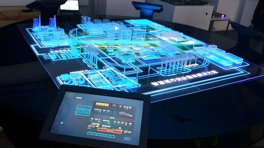 三維沙盤互動展覽系統(tǒng)