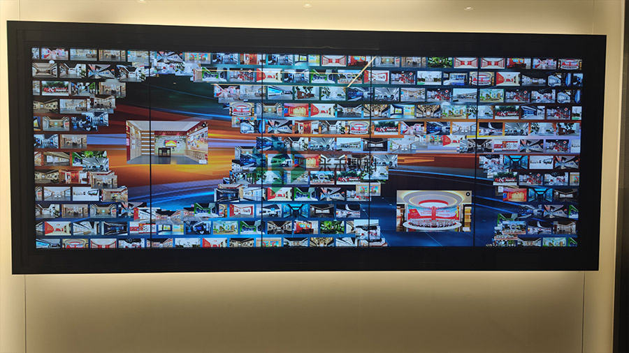 多媒體互動(dòng)墻面展示系統(tǒng)