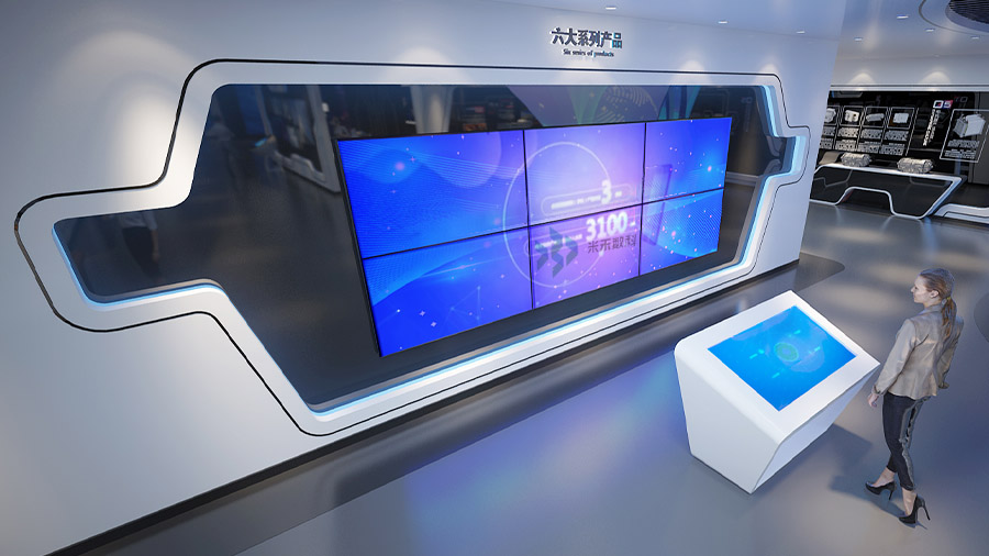 多媒體展廳雙屏互動(dòng)軟件