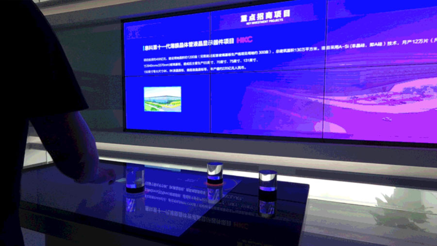 展廳飛屏互動(dòng)軟件應(yīng)用