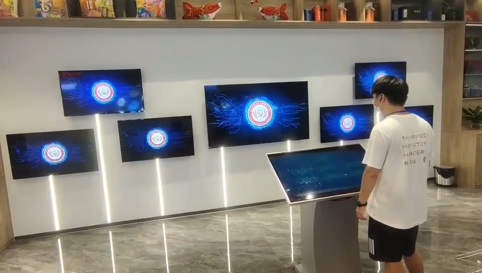 展廳多屏聯(lián)動(dòng)系統(tǒng)