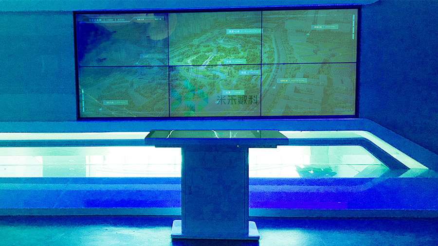 多媒體展廳雙屏聯(lián)動系統(tǒng)