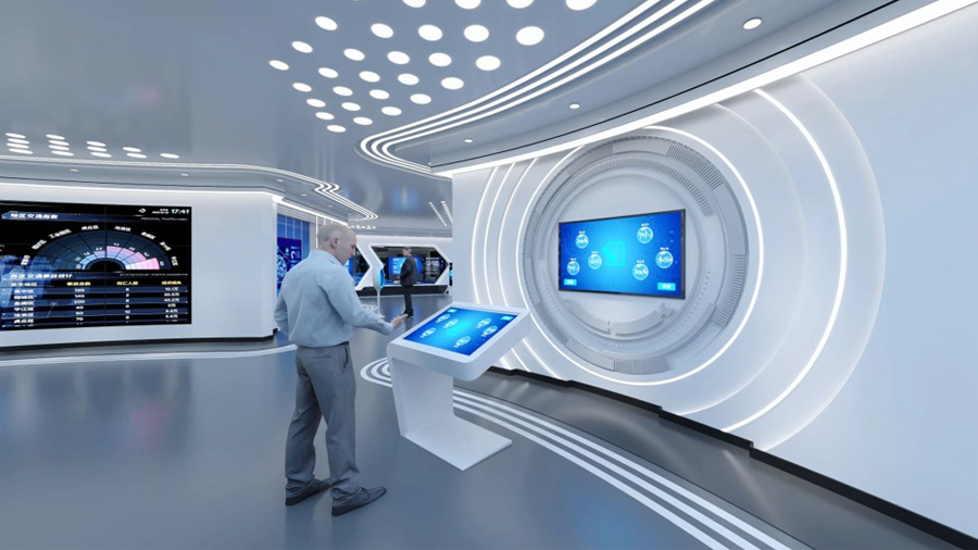 展廳多媒體觸摸查詢系統(tǒng)